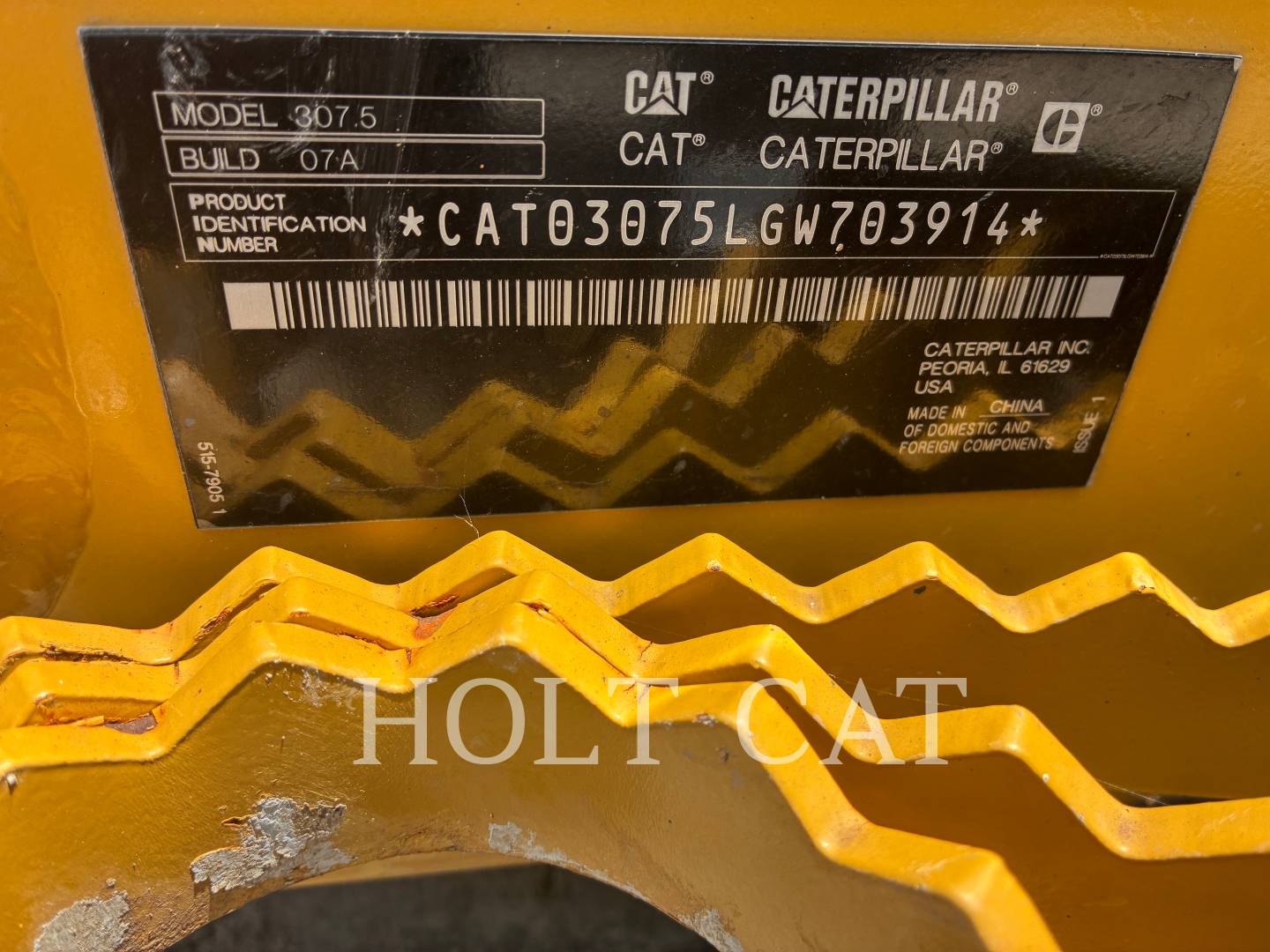 Caterpillar 307.5, 390 hours, S/N: GW703914, 2023 - Image 6