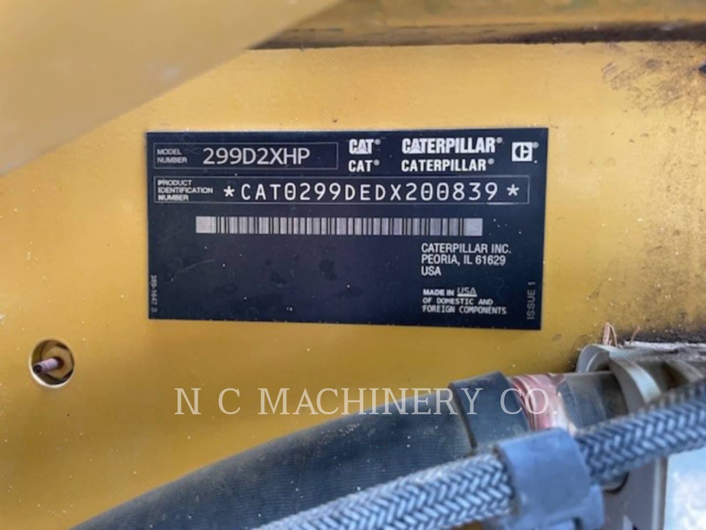 Cat 299D2 XHP, Skid Steer Loader, 2343 hours, S/N: DX200839, 2016 - Image 6