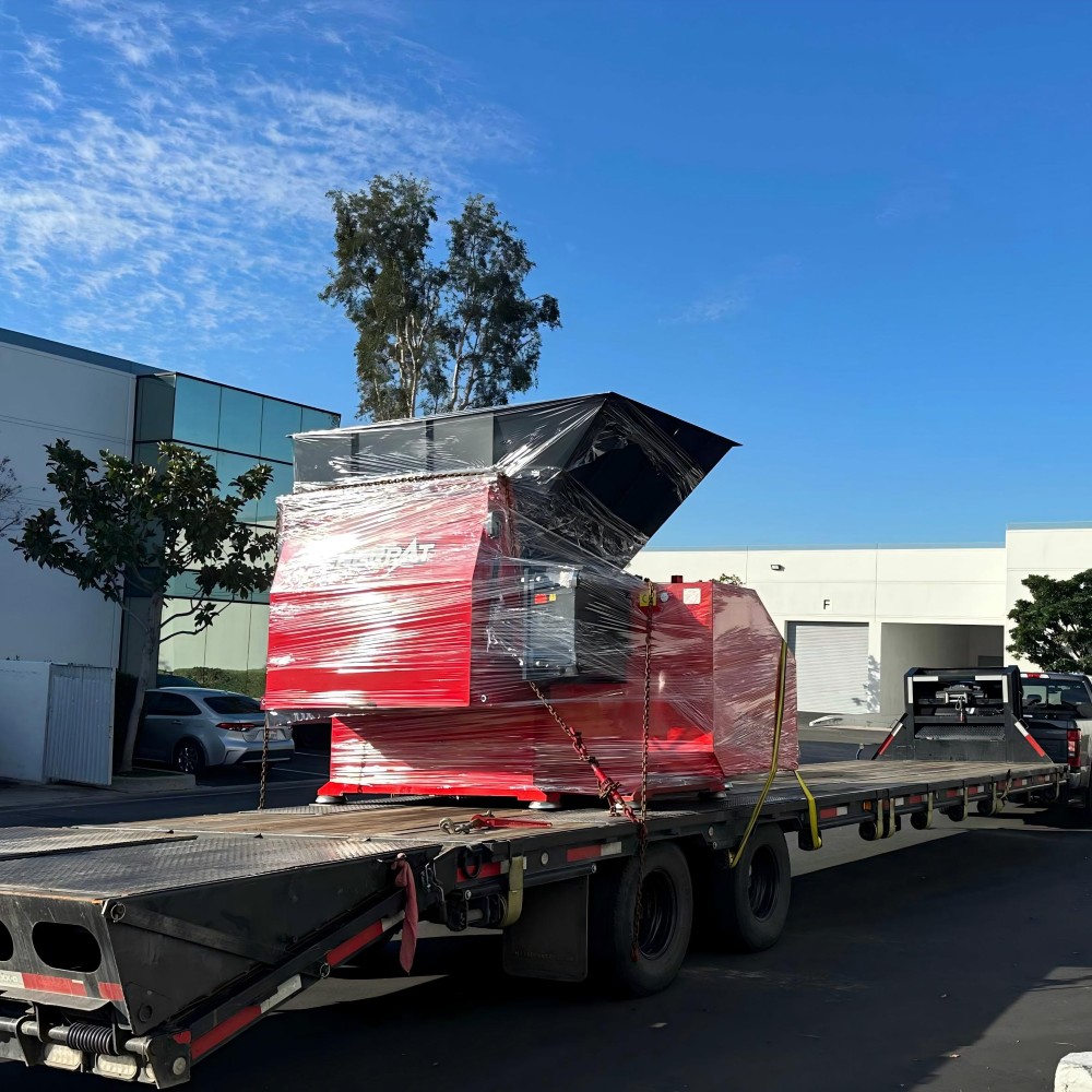 Enerpat #MSA-F1500, Metal Shavings Shredder, Single Shaft, 100 HP, 1500 mm Rotor Width, Brand New - Image 2