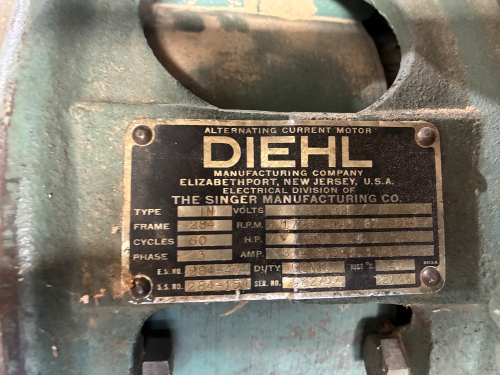 CM Diehl Machine Works #75, Straight Line Rip Saw (Needs Repair) - Image 5