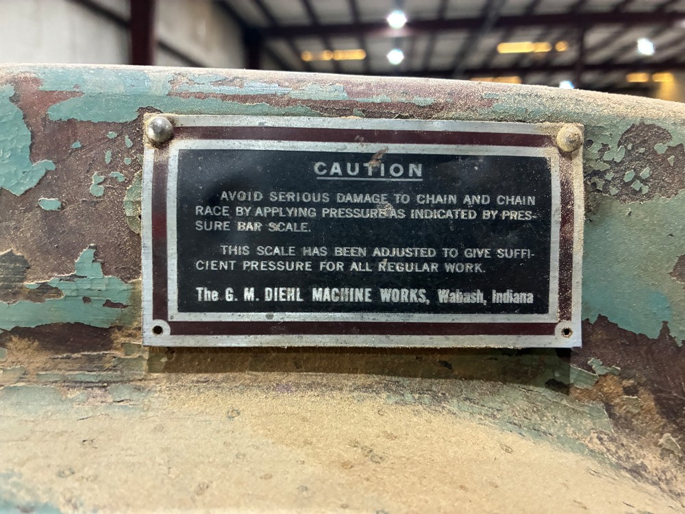 CM Diehl Machine Works #75, Straight Line Rip Saw (Needs Repair) - Image 8