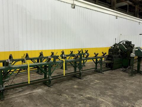 6" x 6" x 1/2" Controlled Automation #ABL-74, automatic angle punch & shear line, 74 tons, 4 transfer arms - Image 5