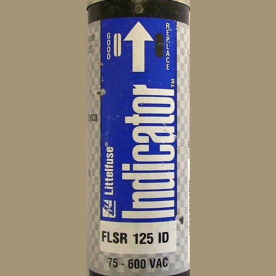 125 Amp 600 Volts Littelfuse #FLSR, Class RK-5 Fuse, Dual Element Time Delay (4 available) - Image 2
