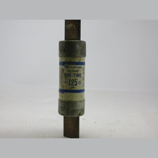 125 Amp 250 Volts Ferraz Shawmut #OT125, One-Time - Image 1