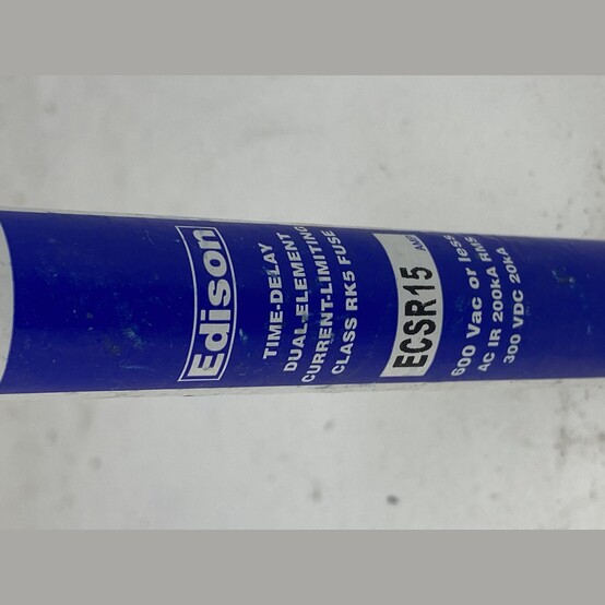 15 Amp 600 Volts Edison, Time Delay - Image 2