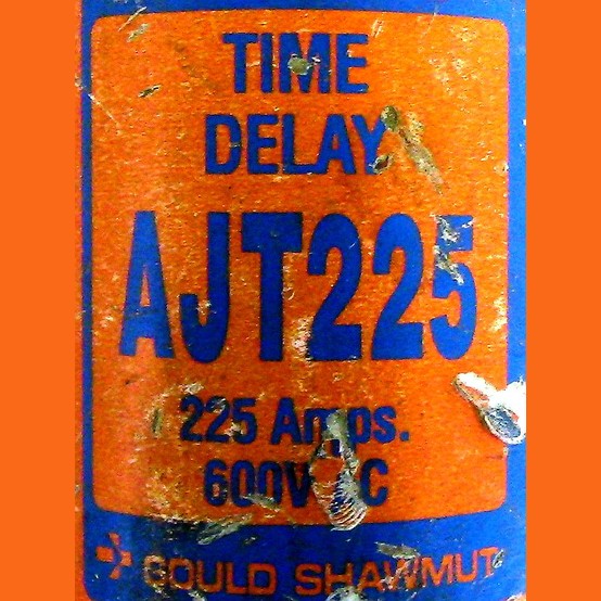 225 Amp 600 Volts Goulds #AJT225, Class J Fuse, Time Delay (3 available) - Image 2