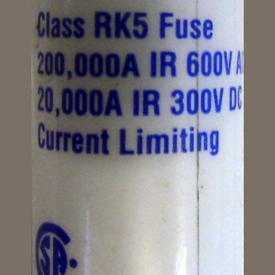30 Amp 600 Volts Goulds #TRS30R, Class RK-5 Fuse, Dual Element Time Delay (26 available) - Image 4