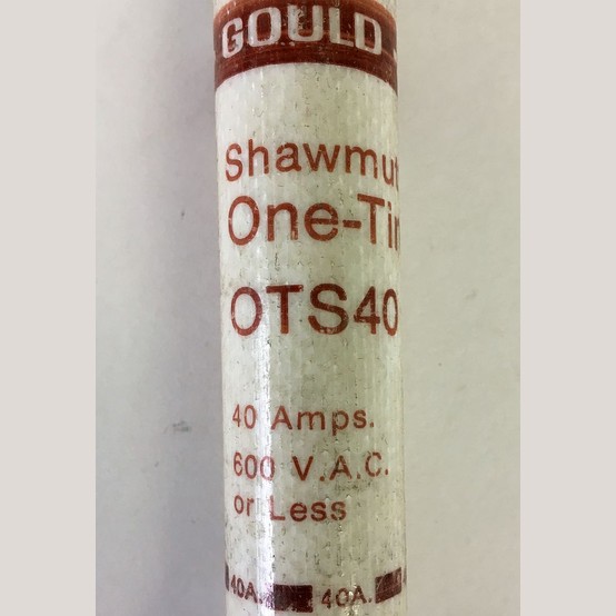 40 Amp 600 Volts Goulds #OTS40, One-Time (13 available) - Image 2