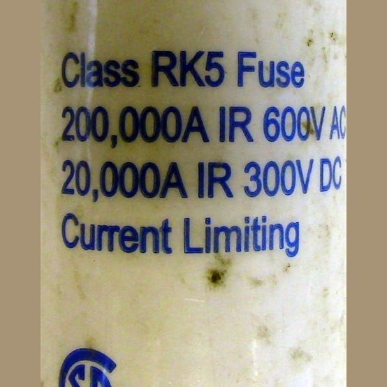 40 Amp 600 Volts Goulds #TRS40R, Class RK-5 Fuse, Dual Element Time Delay (18 available) - Image 4