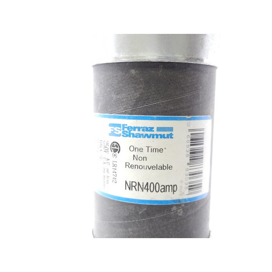 400 Amp 250 Volts Ferraz Shawmut #NRN, Class N Fuse - Image 2
