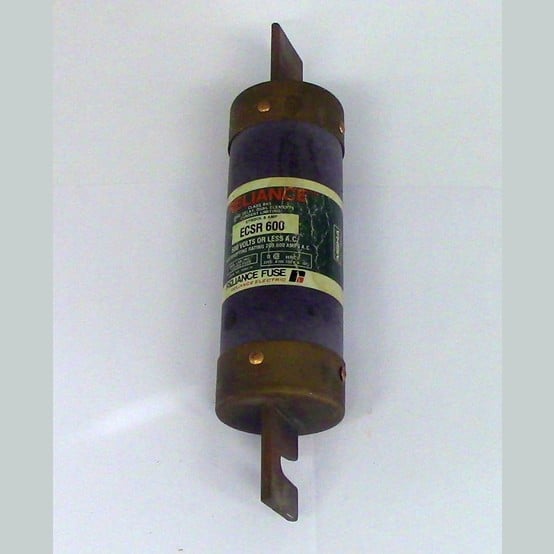 600 Amp 600 Volts Reliance #ECSR600, Class RK-5 Fuse, Dual Element Time Delay (4 available) - Image 1