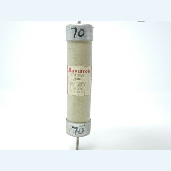 70 Amp 600 Volts Appleton, One-Time - Image 1