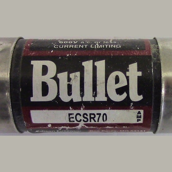 70 Amp 600 Volts Bussmann #ECSR70, Class RK-5 Fuse, Dual Element Time Delay (3 available) - Image 2