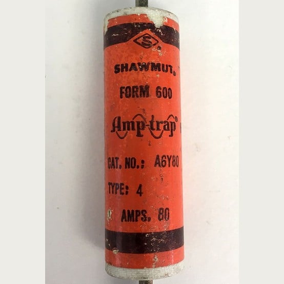 80 Amp 600 Volts Ferraz Shawmut #A6Y80 (4 available) - Image 2