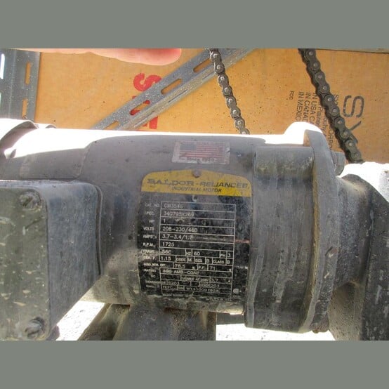 21" dia. x 4' long poly pipe trommel - Image 5