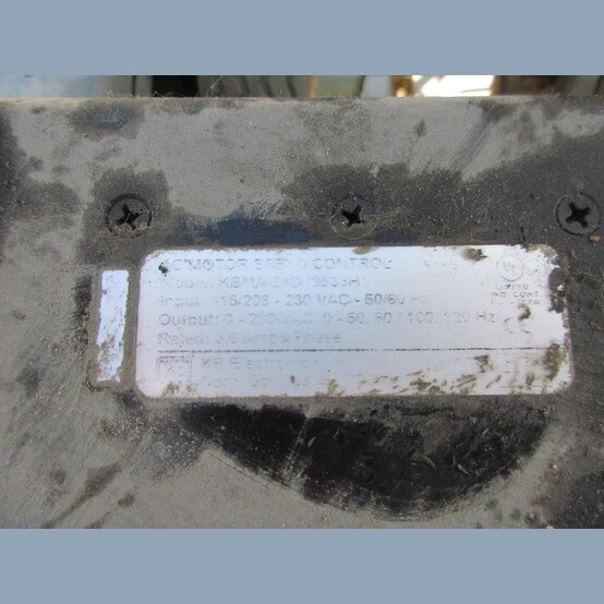 21" dia. x 4' long poly pipe trommel - Image 8