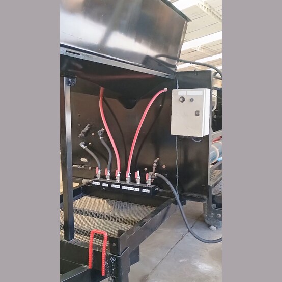 15.8" dia. x 9.2' long trommel, Extrac-Tec #HPC-15, 2014 - Image 5