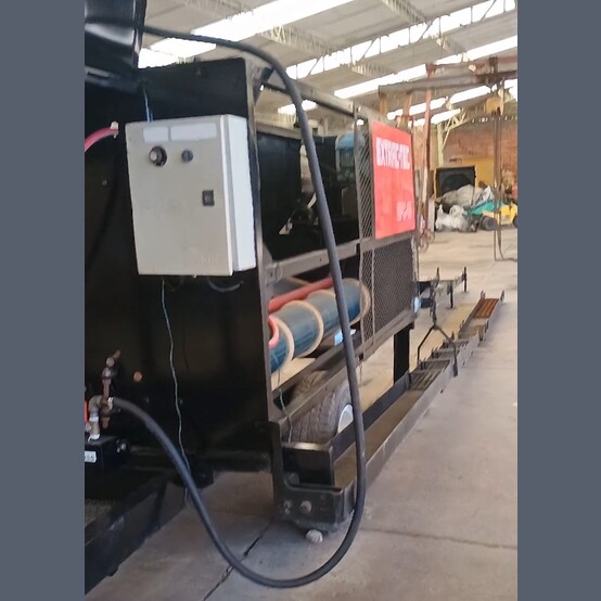 15.8" dia. x 9.2' long trommel, Extrac-Tec #HPC-15, 2014 - Image 6