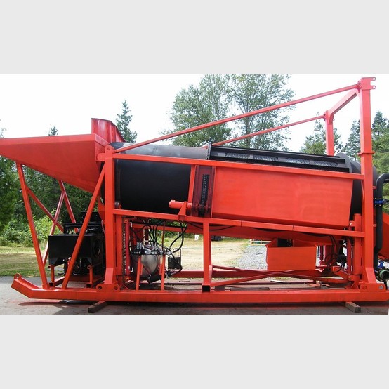 60" dia. x 20' long scrubber trommel wash plant, Savona Equipment #ST120 - Image 2
