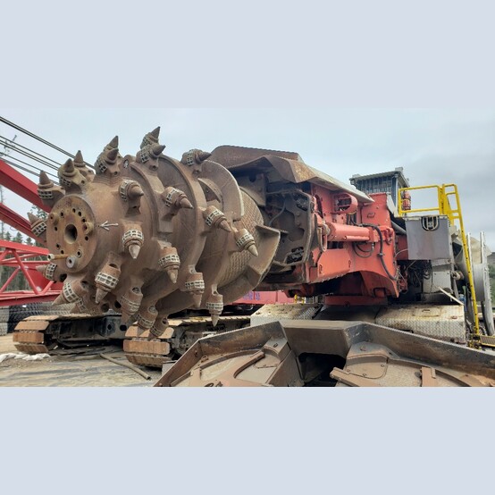 Sandvik #MT520, Roadheader, 123 Ton, 315 kW Cutter Head, 3,756 Cutting Hrs, 2016 - Image 3