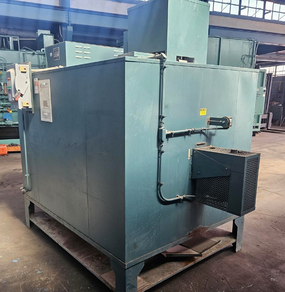 36" width x 36" H x 48" D Grieve #AG-1250, box temper furnace, electric 1250°F, excellent - Image 6