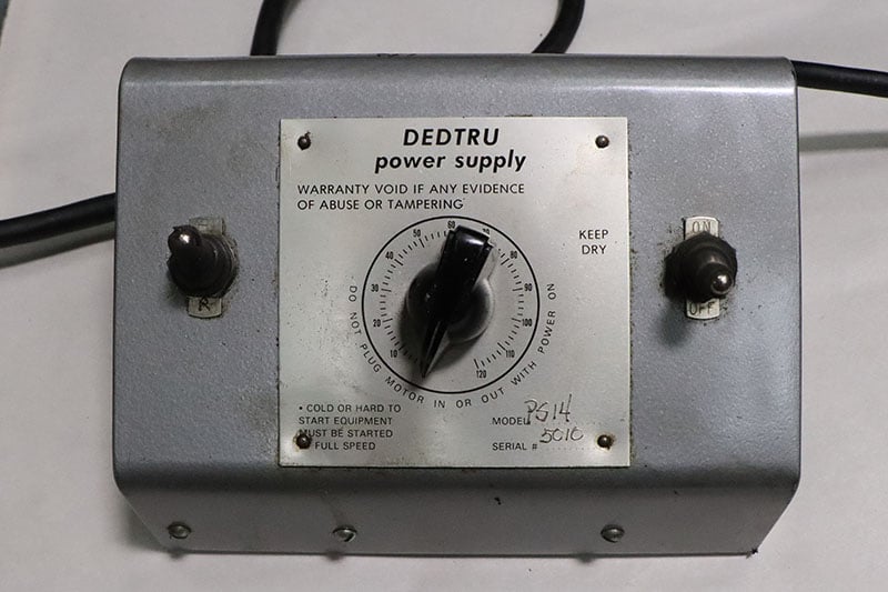 Unison #Dedtru-C, centerless grinder attachment, 1/32" - 5" diameter capacity, 4" x4-1/4" reg. wheel, sine - Image 6