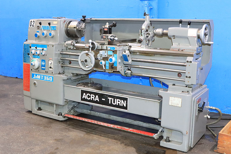 14"/20" x 40" Acra #JMT-360x1000, gap bed engine lathe, 8" 3-jaw chuck, 1-9/16" hole, D1-5, 2000 RPM, Steady - Image 3