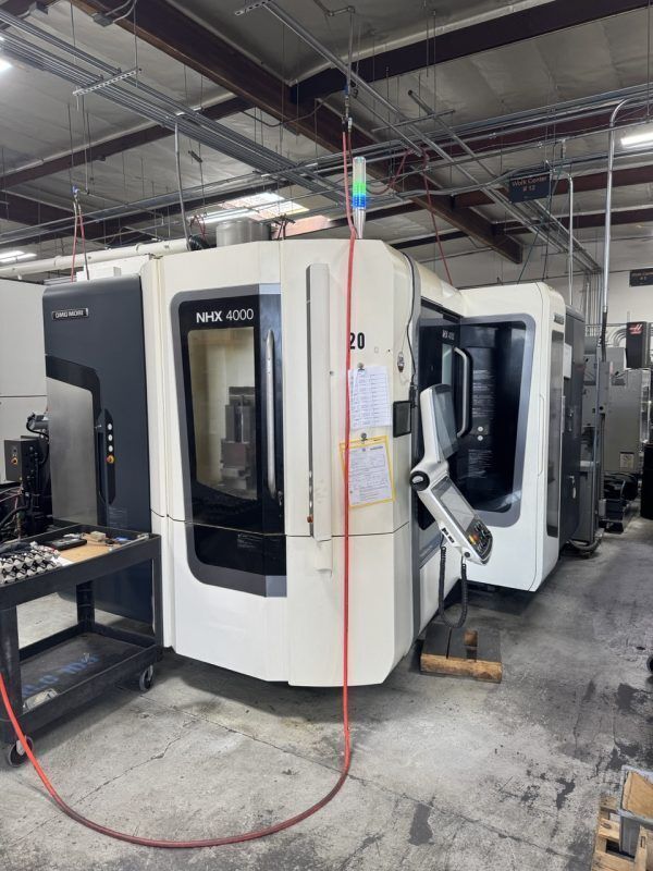 DMG, Mori #NHX4000, CNC horizontal machining center, Gen III, 60 automatic tool changer, 22" X, 22" Y, 26" Z - Image 1