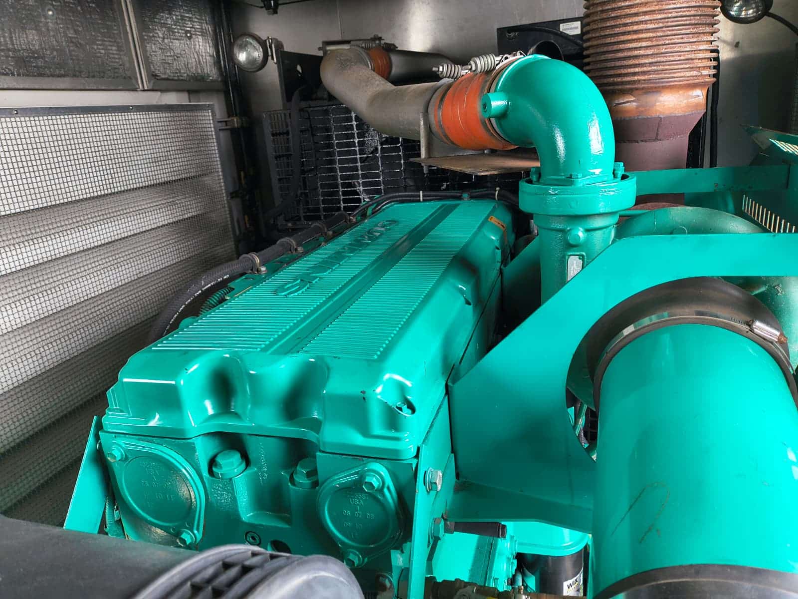 500 KW Multiquip #CG500C2, Portable Diesel Generator Set, multi-voltage, 1800 RPM, 2000 amp ABB SACE circuit - Image 2
