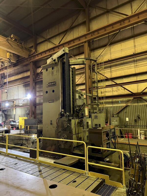 6" Gray #6600-FC0, CNC horizontal boring mill floor type, GE Fanuc 16-M, 75 HP - Image 1