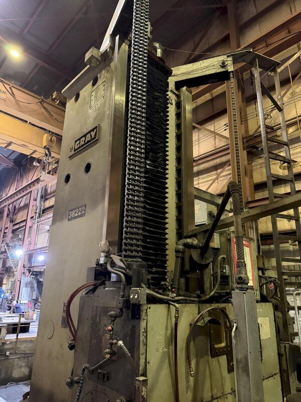 6" Gray #6600-FC0, CNC horizontal boring mill floor type, GE Fanuc 16-M, 75 HP - Image 3