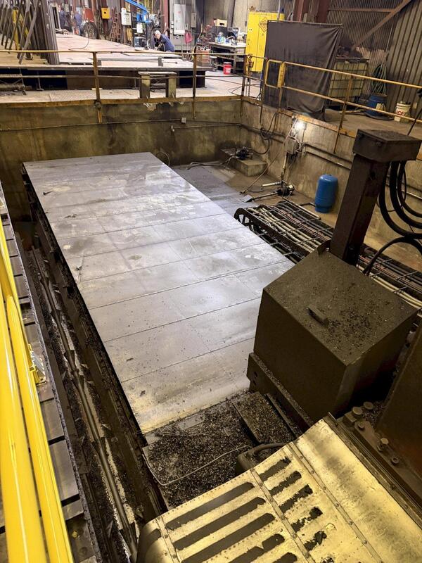 6" Gray #6600-FC0, CNC horizontal boring mill floor type, GE Fanuc 16-M, 75 HP - Image 6