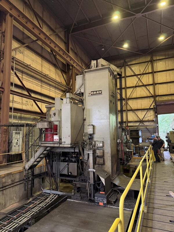 6" Gray #6600-FC0, CNC horizontal boring mill floor type, GE Fanuc 16-M, 75 HP - Image 7