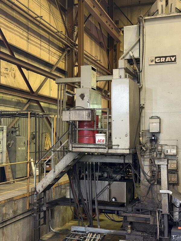 6" Gray #6600-FC0, CNC horizontal boring mill floor type, GE Fanuc 16-M, 75 HP - Image 9