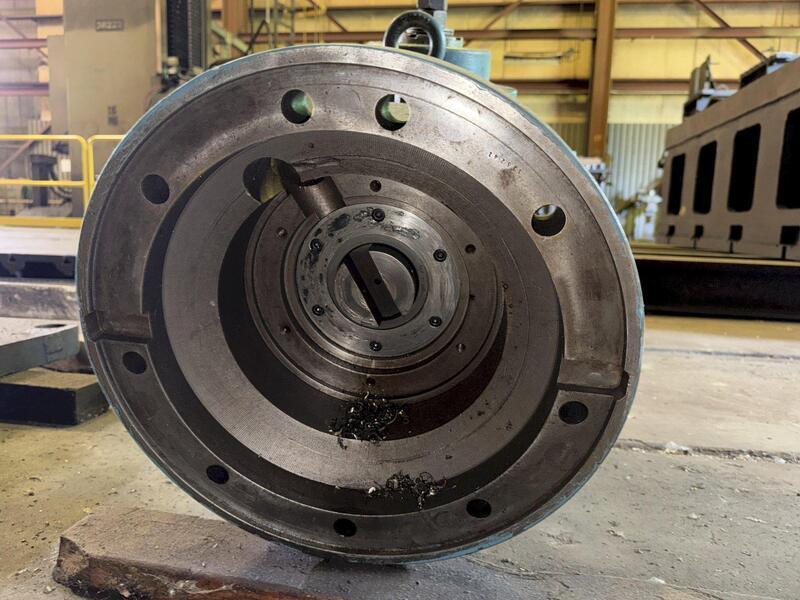 9" Gray, 90° facing head, boring mill attachment - Image 2