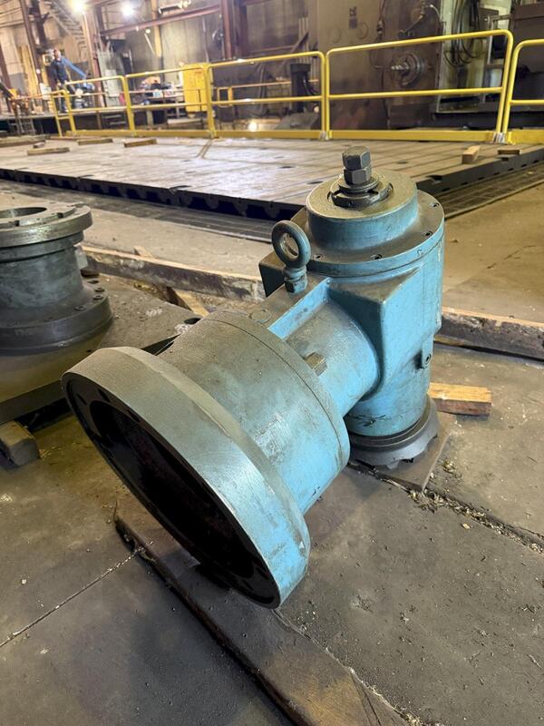 9" Gray, 90° facing head, boring mill attachment - Image 3