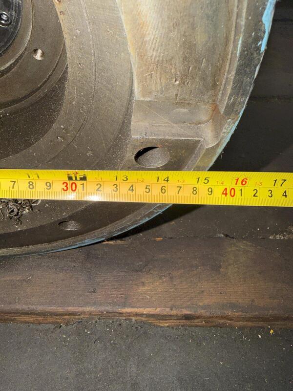 9" Gray, 90° facing head, boring mill attachment - Image 5