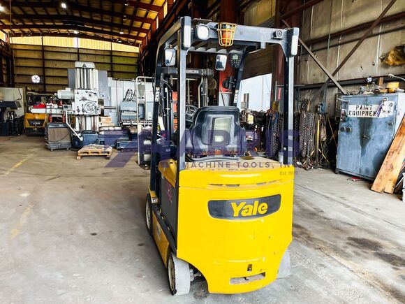 5000 lb. Yale #ERC050VGN36TF083, Electric Forklift, 126" load height, 36-Volt battery system - Image 3