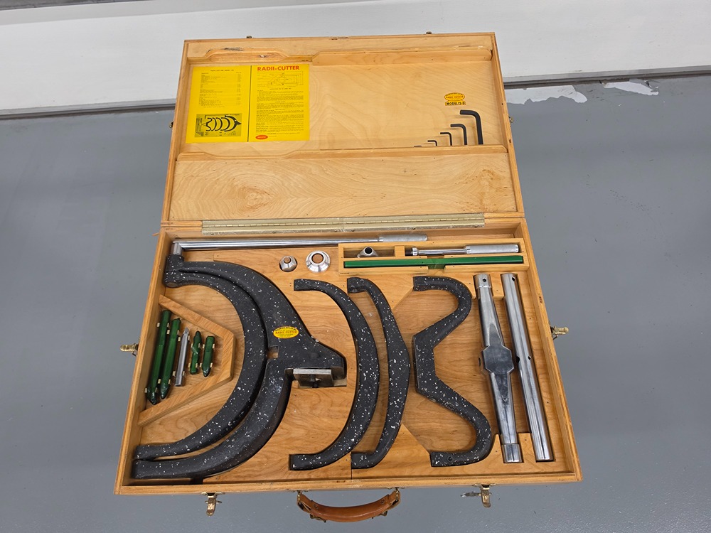 Holdridge #12D, radius cutter tool set for metal lathes - Image 2