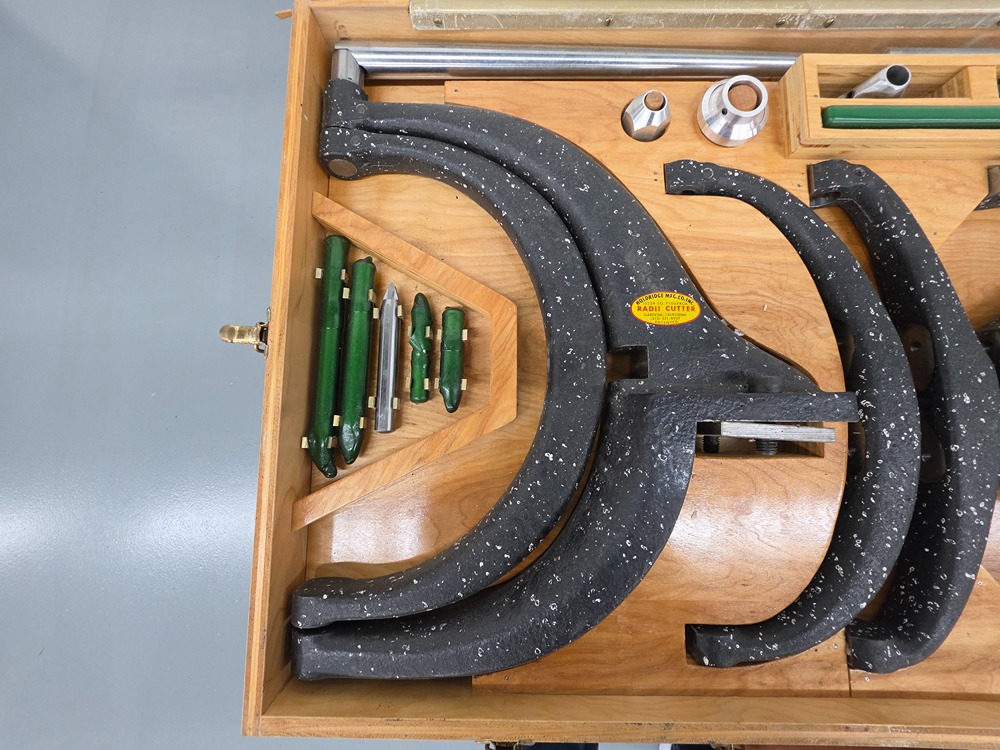 Holdridge #12D, radius cutter tool set for metal lathes - Image 9