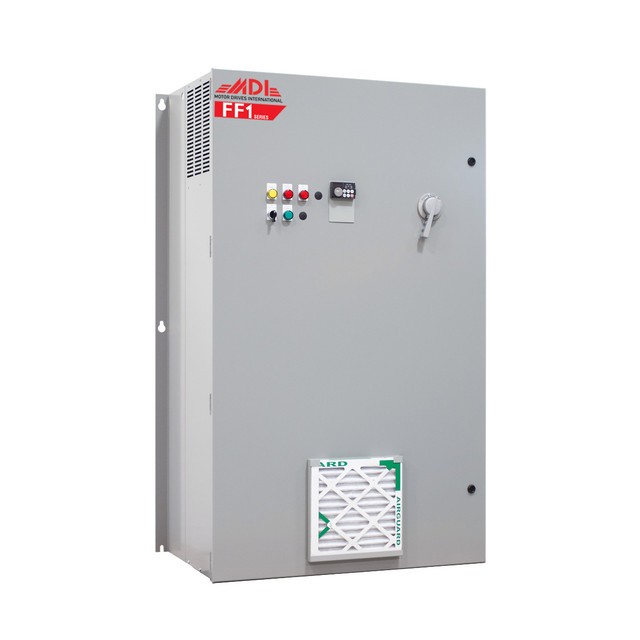 250 HP International, VFD system w/disconnect, Nema 1, 460 Volts, enclosure - Image 1