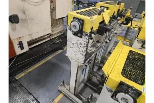 .2" -.5" RMG #LS-1205, Single-Plane Wire Straightener, 4" V-grooved roll diameter, 5 rolls/plate - Image 1