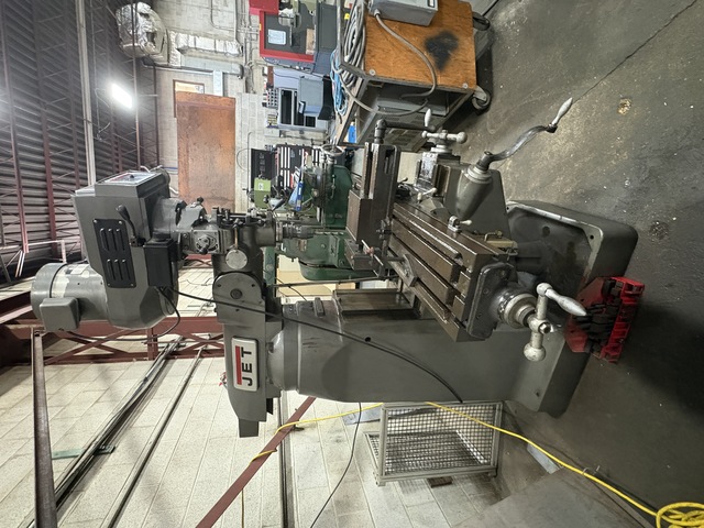 Jet #JTM-4VS, Vertical Milling Machine, 34" X, 12" Y, 14.5" Z, 9" x 49" table, 3 HP, 60-4200 RPM, 2-axis - Image 5