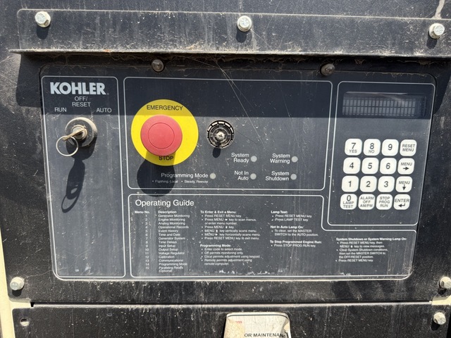400 KW Kohler #400REOZJ, Diesel Generator, 277/480 Volt, John Deere engine, 1800 RPM, 600 amp breaker - Image 6