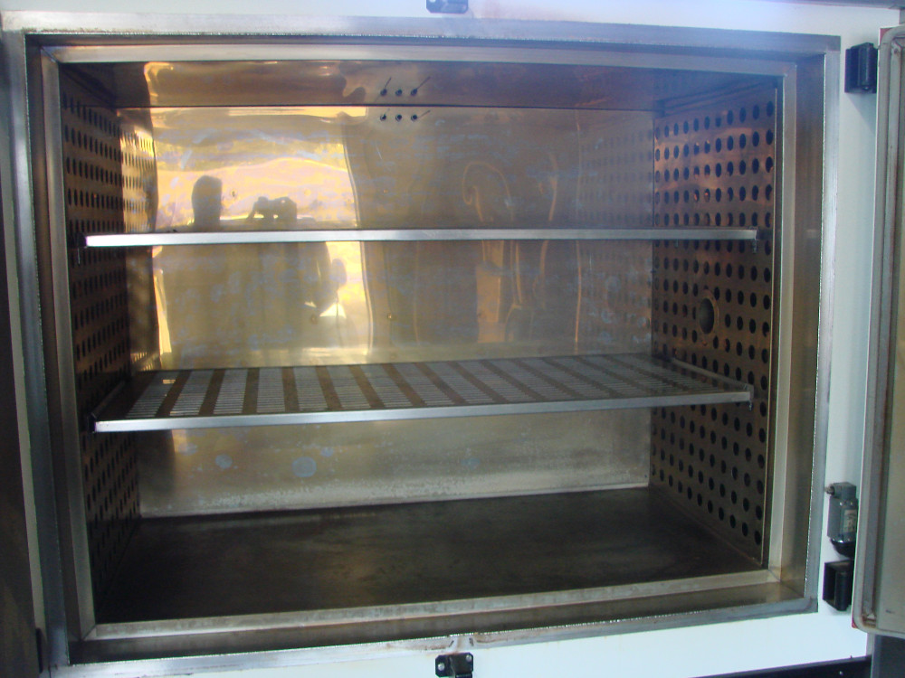 48" width x 36" H x 24" L Blue M #DC-Series, horiz-air flow, 480 V., 24 KW, 662°F - Image 3