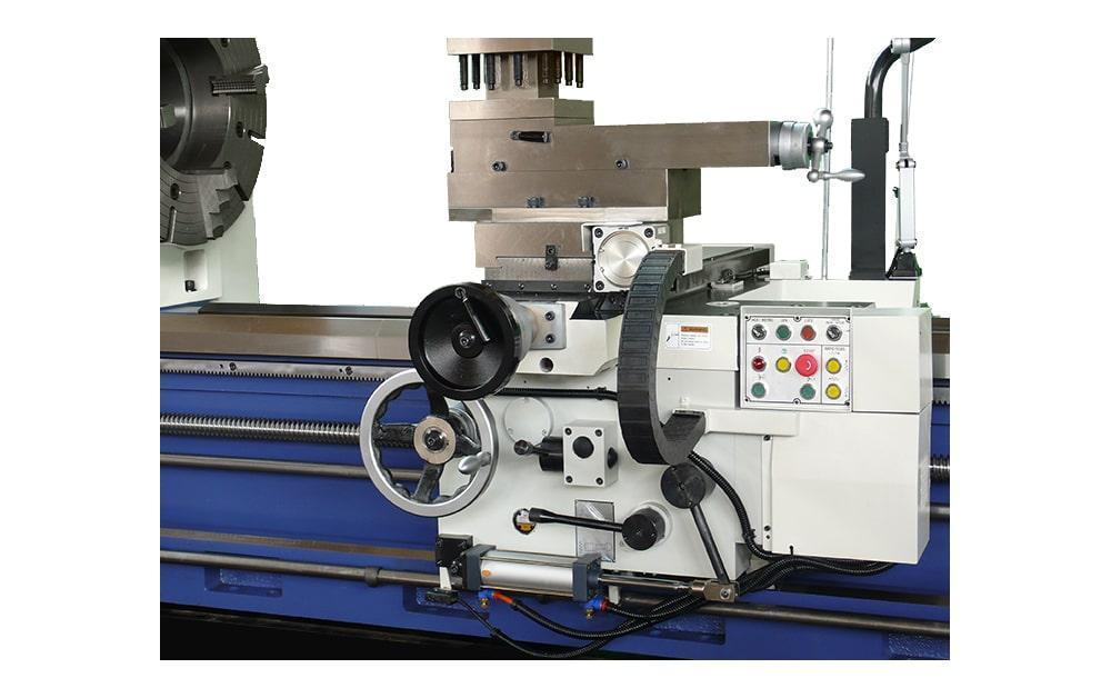 42" Summit #42-6x200-VS, engine lathe, 27.5" swing over cross slide, 1000 RPM, 6.1" bore, 40 HP, inch/metric - Image 3