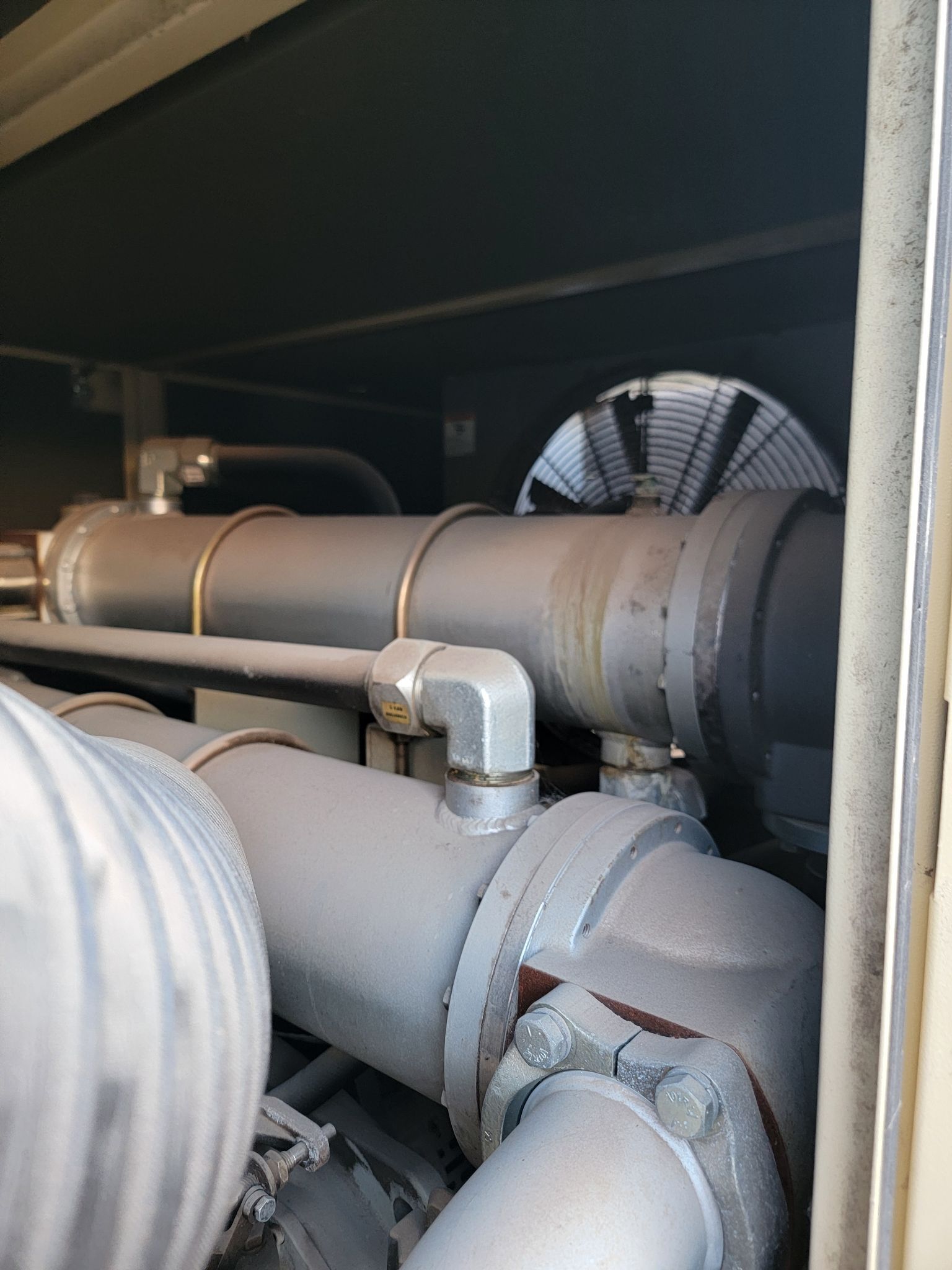 855 cfm, 125 psig, Ingersoll-Rand #Sierra-H200, Rotary Screw Compressor W/Dryer, 200 HP, 20000 load hours - Image 7