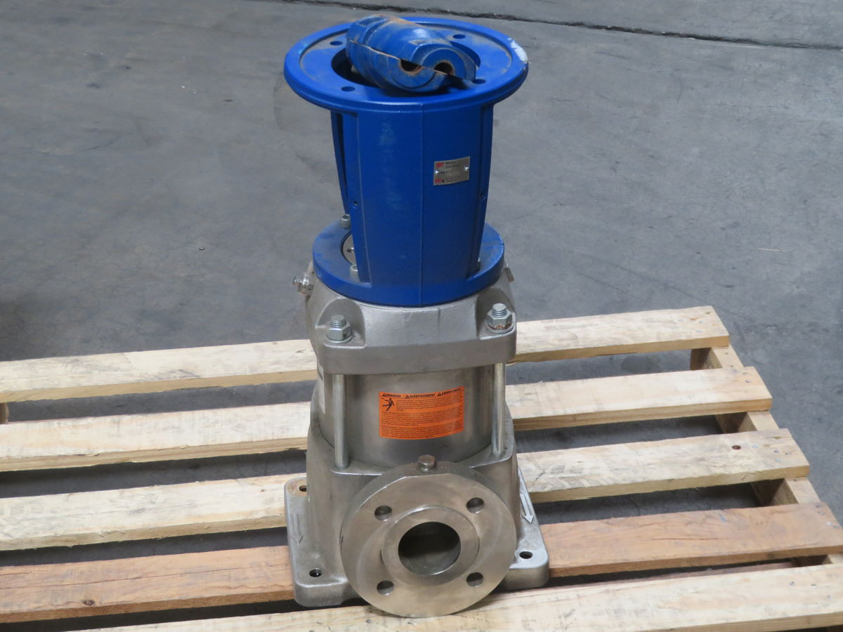 1200' TDH, Goulds #33SV21NC30 (MESV2.5x2.5x5.3-2P-BP), Vertical Multi-Stage Centrifugal Pump, 21 Stages, 3600 - Image 3