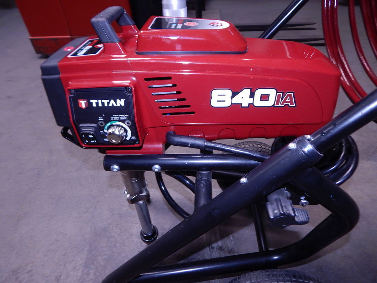 Titan #840 High Rider, Airless Paint Sprayer, IntelliSync, 3300 PSI. Max, 0.85 GPM, 1.5 HP, 120 V. - Image 3
