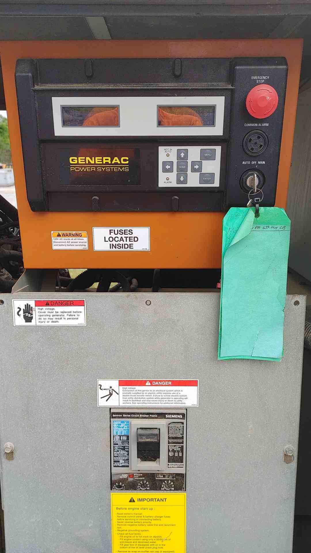 30 KW Generac #SG030, Natural Gas/LP Generator, 120/240 Volts, 1 Phase, 692 Hrs - Image 4